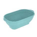 caissettes cuisine silicone couleurs vert clair orange rayures horizontales moderne poignées