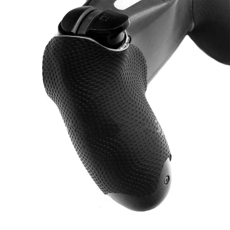grip antidérapant noir texture micro perforée adhésif ergonomique manette jeu ps4 deux pièces