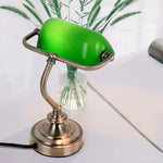 abat jour classique vert blanc durable tringle lampe décoration intérieure centrope table