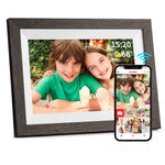 Cadre photo numérique écran tactile 1280x800 32Go Wi Fi résolution haute qualité bois minimalisteécran