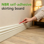 plinthe auto adhésive protection murale 6m noir beige gris classique résistante pvc
