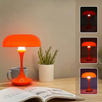 lampe table led orange moderne touch control rechargeable usb couleurs réglables chambre decoration