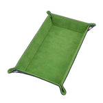 plateau jeu pliable rouge vert bleu moderne velours noir marron violet