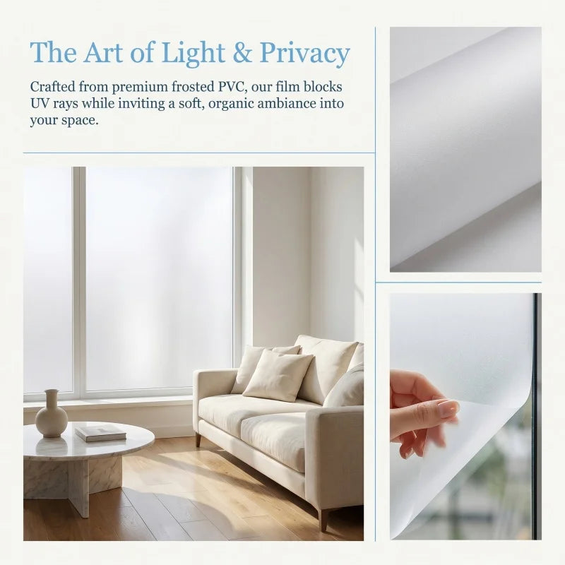 film statique blanc moderne protection uv isolation thermique froissé adhésif auto collant maison décoration