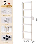 étagère mobile blanche trois plateaux moderne roulettes cuisine porte réfrigérateur