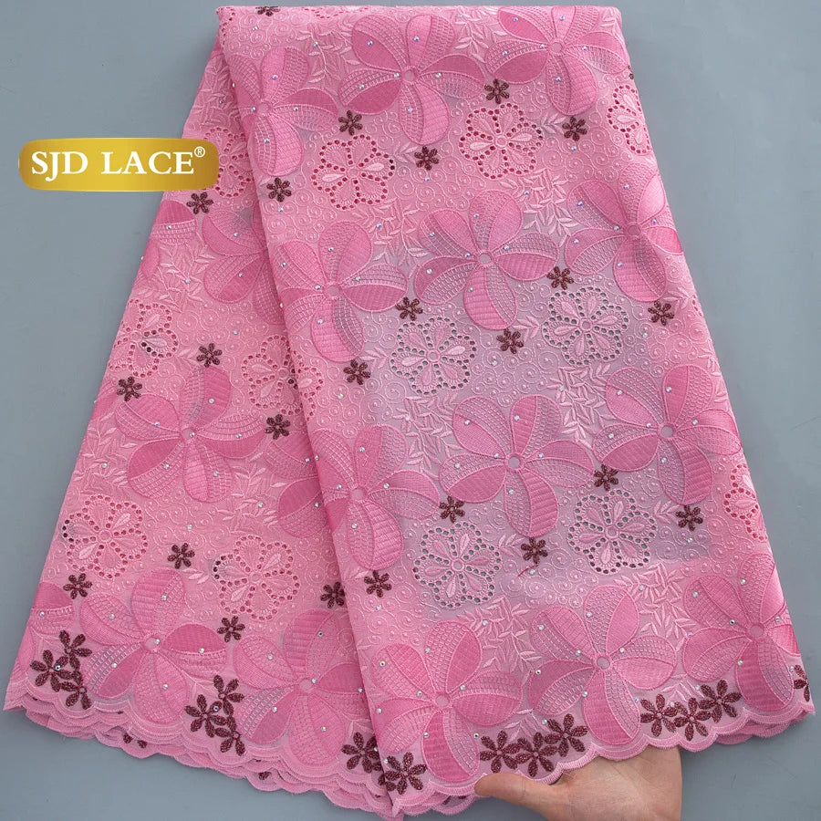 tissu dentelle brodée fleurs paillettes couleurs bleu vert rose occasion mariage party