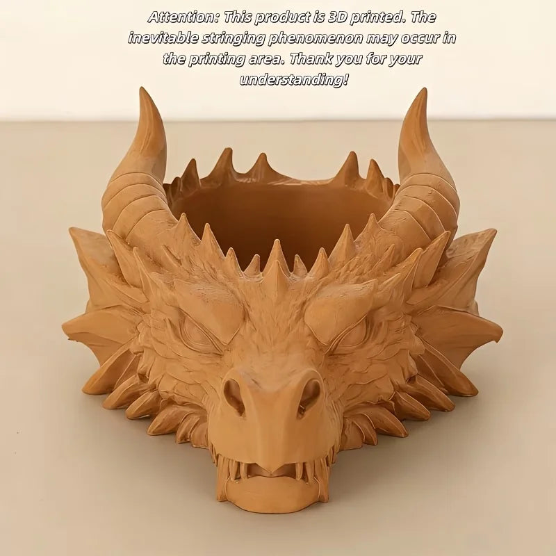 plateau rangement gothique tête dragon bijoux bague bracelet fantaisie decoratif noir echangable storage rack