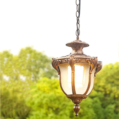 Suspension luminaire étanche extérieur aluminium noir