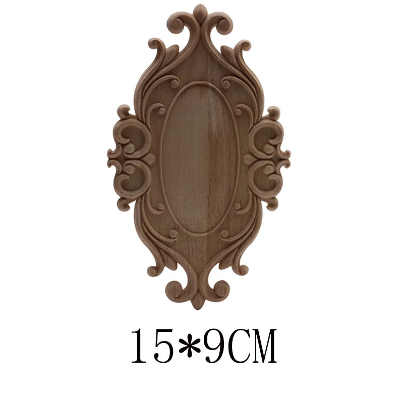 décorations murales bois ornements floraux baroque marron clairintage floral meubles parents armoires