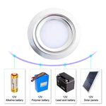 Spot LED argenté moderne 12V 3W 5W 7W 6000K 4000K 3000Kacierinoxydable
