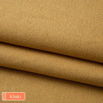 tissu toile coton résistant couture bricolage ameublement textile solide couleur unie 145cm