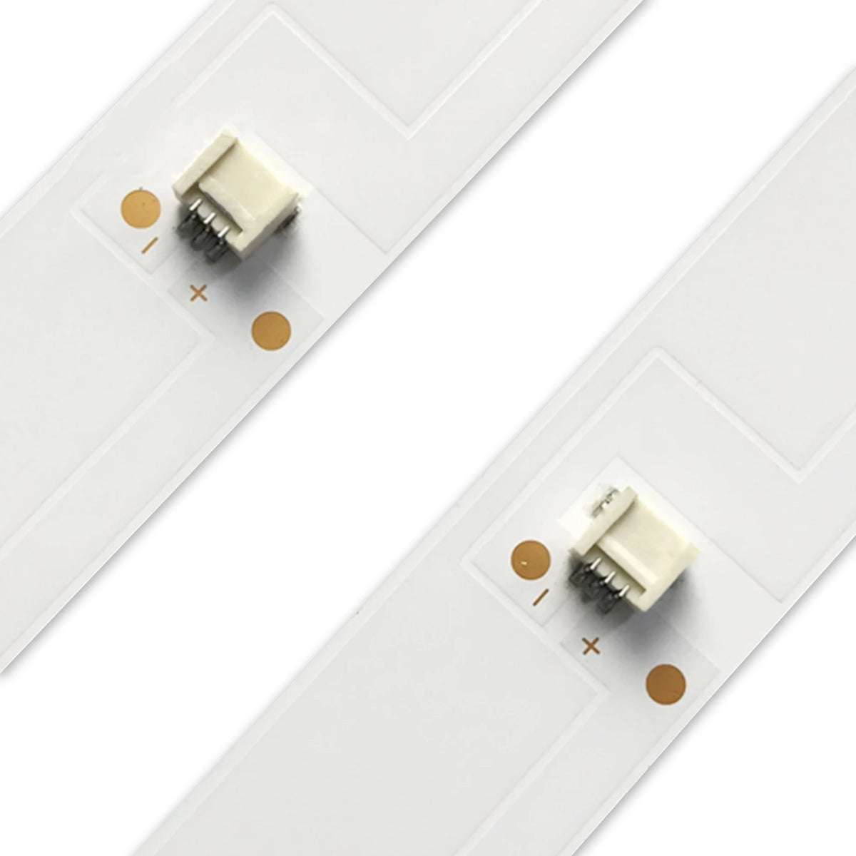 ruban led blanc 570mm ampoules 3v moderne connecteurs électriques nouveau