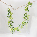 guirlande végétale hortensia vert blanc rose décoration mariage anniversaire intérieur naturelle artificielle