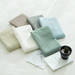 lot deux serviettes bain coton carreaux rose bleu beige gris vert blanc moderne