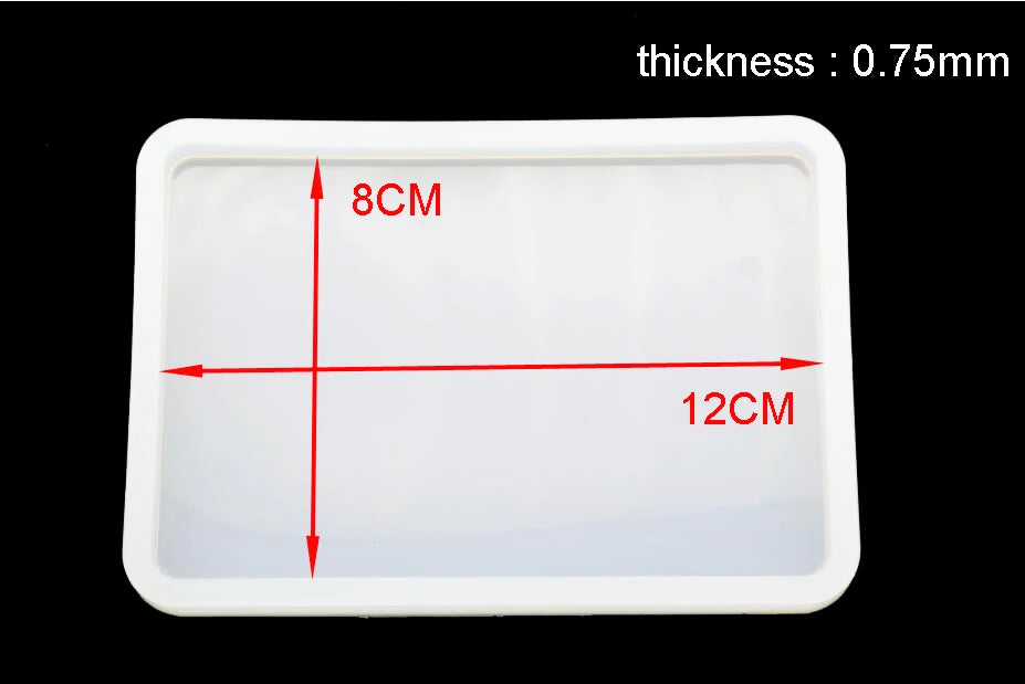 plaque silicone blanc moderne adhésif 25mm 25x15mm 30x20mm 25cm 20cm 1.2cm grille lignes