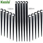 piquets tuyaux pvc noir modernes 11cm 20cm 50pcs fixation jardin irrigation