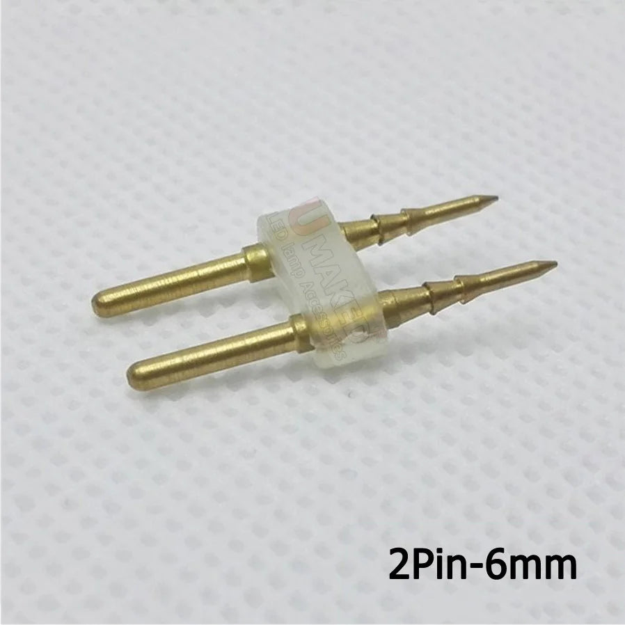 Différentes tailles de connecteurs LED de 7mm à 15mm comparées