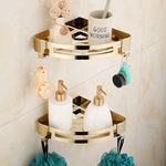 ensemble porte serviettes moderne salle bain doré fixations vis crochets serviettes