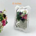 miroirs photo décoratifs baroques vintage élégants fleurs artificielles posable salon chambre