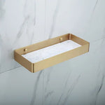 porte serviettes mural or marbre moderne double simple angle brosse wc