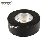 Spot LED moderne noir blanc 5W 7W 4000K 3000K câble vis fixationflux249 2000