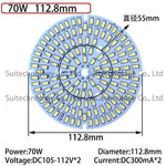 plaque led moderne 50w 70w 100w blanc diodes smd5730 pcb driver aluminium