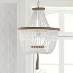 suspension lumineuse moderne bois blanc rose beige métallique chambre enfant