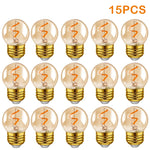 ampoule led filament spirale dorée vintage 220v e27 2200k 25000h dorée opaquée 40x60mm