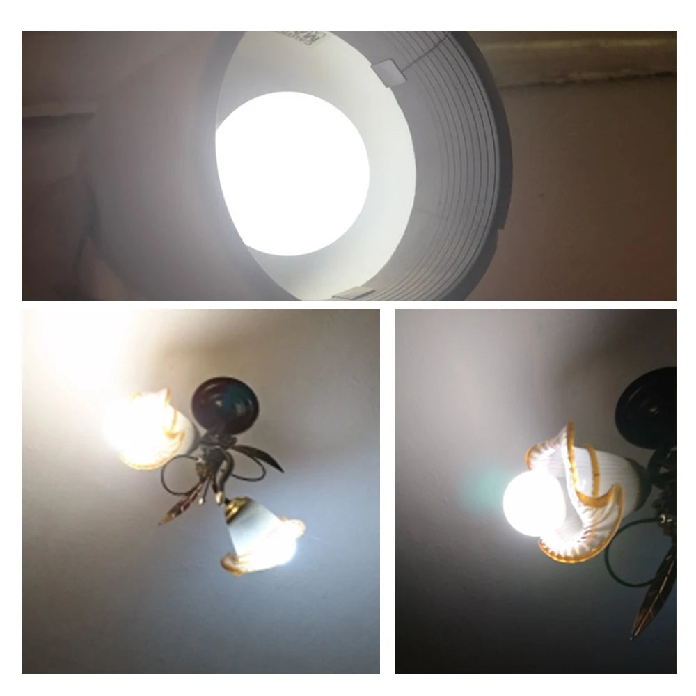 ampoule led blanc mat moderne e27 3w 6w 9w 12w 15w 18w 30000h
