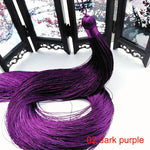 pompon soie 50cm 20couleurs choix artisanat couture décoration mariage DIY