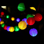 guirlande lumineuse solaire 10 led 20 led 30 led multicolore moderneextérieur vacances jardin bleu