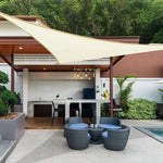 Installation voile d'ombrage sur pergola