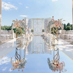 tapis mariage blanc brillant moderne élégant 100cmx10m 100cmx20m argent événement anniversaire noël