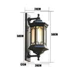 lampe murale classique noir grille géométrique extérieure led hydrofuge aluminium polycarbonate industrialisée