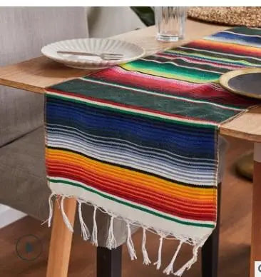 serviette plage multicolore rayures horizontales boho chic grande couverture pique nique voyage maison