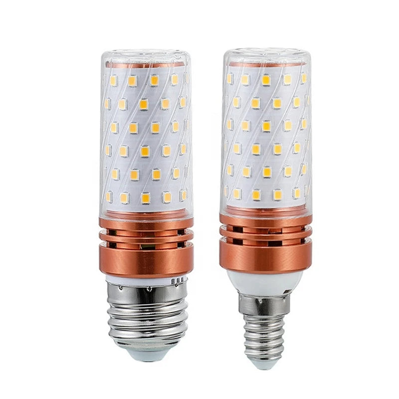 Ampoule LED maïs cuivre grains blanc moderne E14 12W 16W 50000h 2700K 6500K
