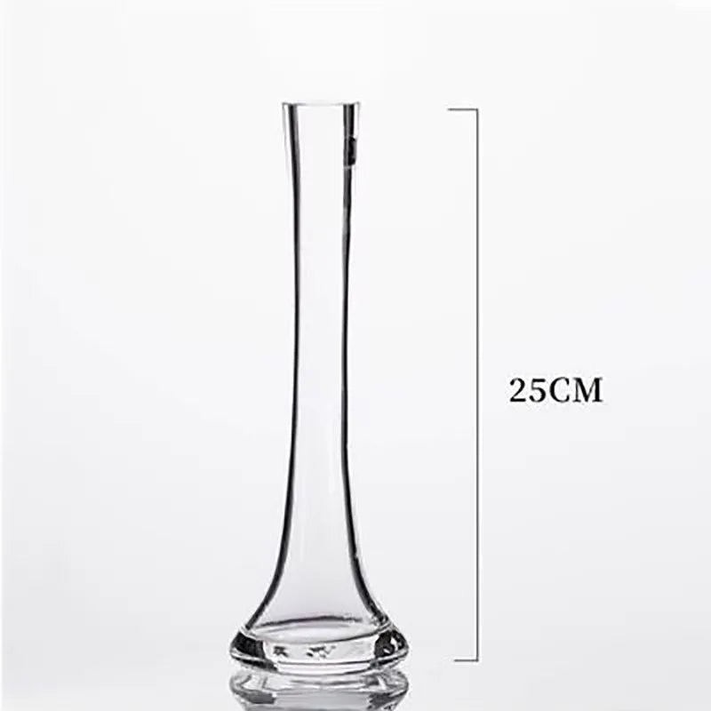 vases modernes violet gris bleu transparent décoration intérieure table contemporain