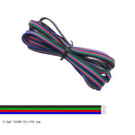 fil électrique plat ruban led ws2812b ws2811 connecteurs broches