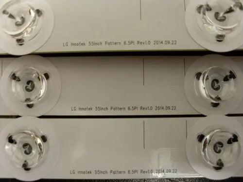 bandes led rétroéclairage téléviseur blanc adhésif industriel 55 pouces flux lumineux professionnel facile
