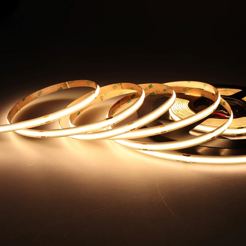 ruban led flexible 3000k 4000k 6000k 5m dc 12v adhésif moderne blanc jaune