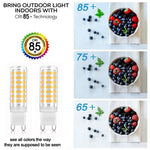 ampoule led g9 sans scintillement 110v 220v blanc chaud lumiere intense variable modernes carrés