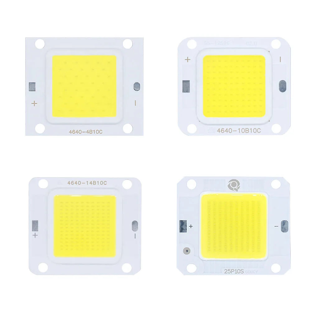 puce led cob haute puissance blanc chaud projecteur ampoule diy électronique composants électronique