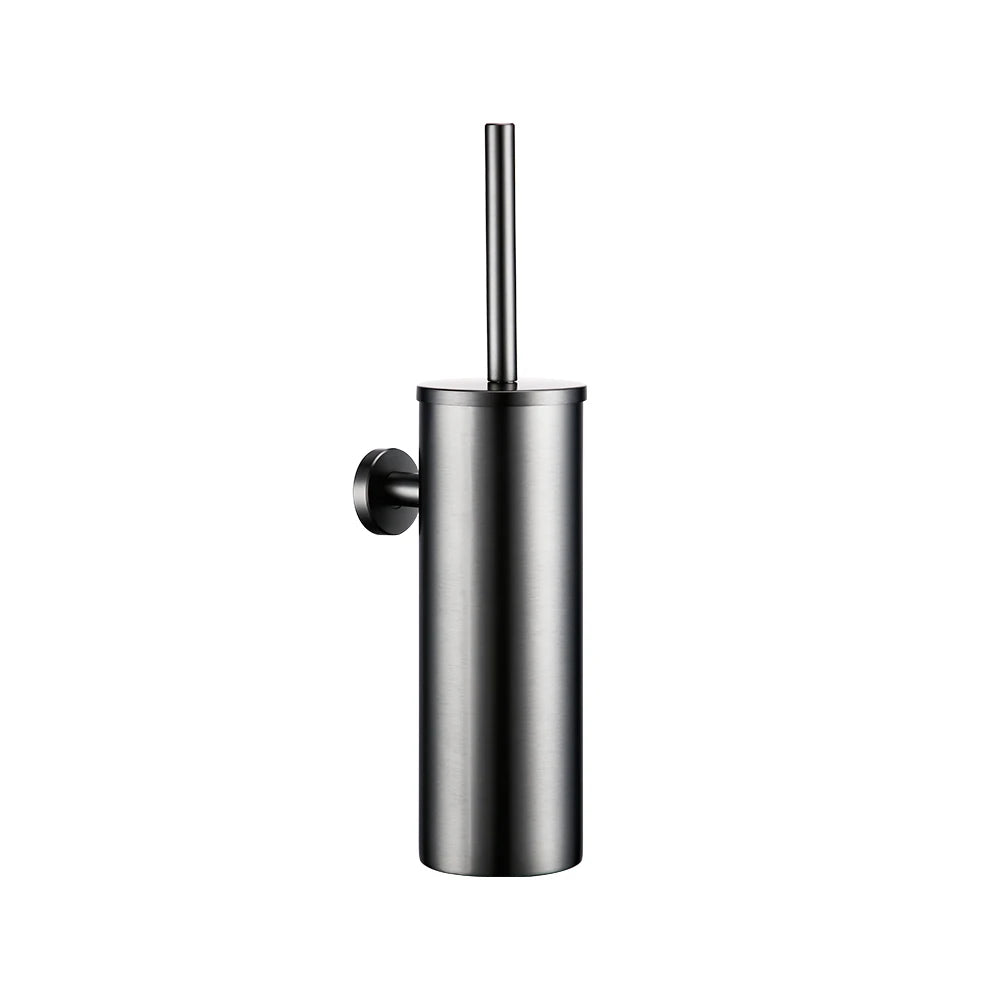 brosse wc acier inoxydable support mural vis fixation moderne salle bain durable.ACCESSIBLE