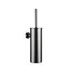 brosse wc acier inoxydable support mural vis fixation moderne salle bain durable.ACCESSIBLE