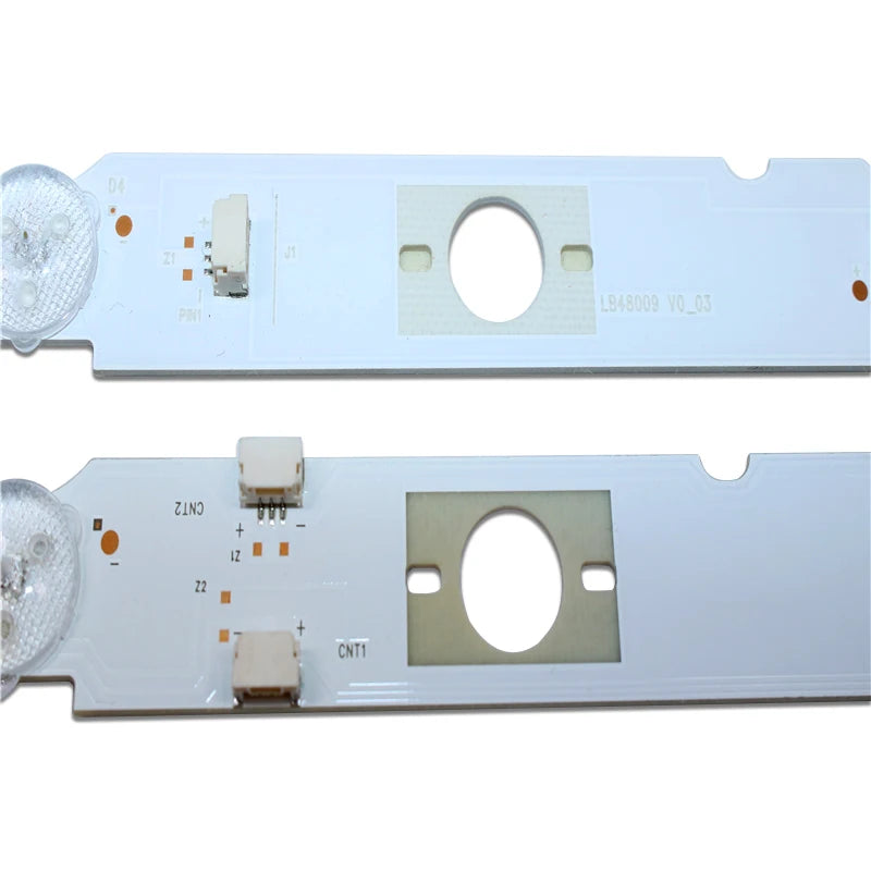 bande lumineuse led blanc rondes translucent moderne éclairage téléviseur accessoire technologie