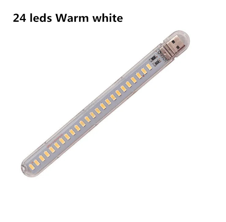 lampe led rechargeable 10 leds blanc moderne flexo usb portable camping