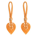 rideaux boho chic macramé franges blanc accessoires fenêtre deco chambre salon echangement fixations