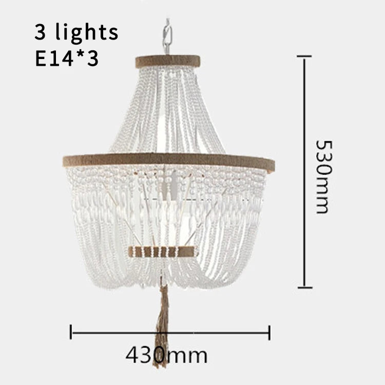 suspension lumineuse moderne bois blanc rose beige métallique chambre enfant