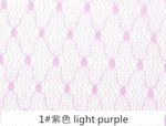tulle translucide texturé motifs points noirs bleu marine violet noir blanc rouge roseclair