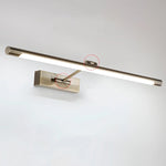 lampe murale moderne led 7w nickel mat autonome 48cm éclairage maison fixations vis